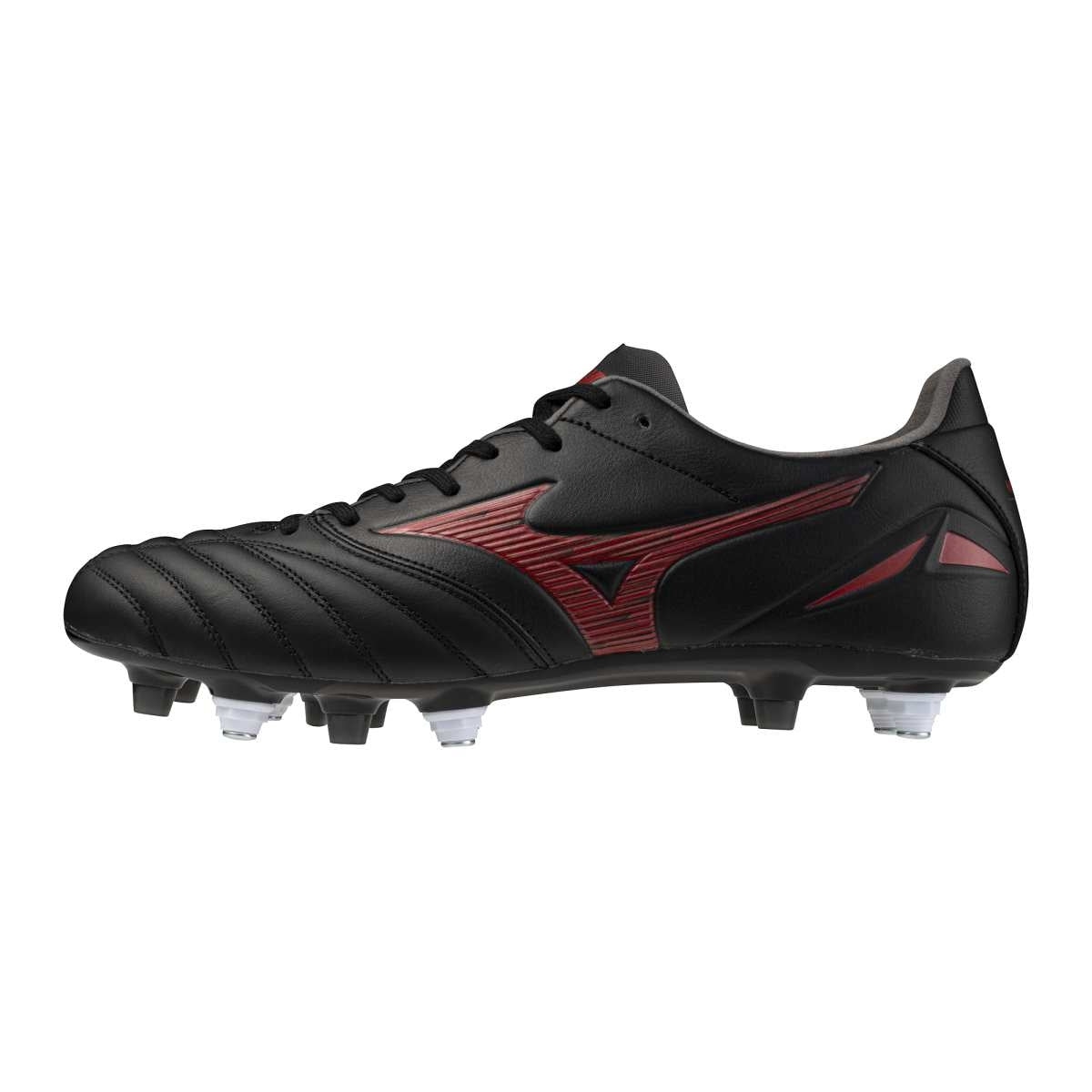 Mizuno MORELIA NEO IV PRO MIX(U) / Black/MORELIA 40th Red/Black / 40.0/6.5 – obrázek 1