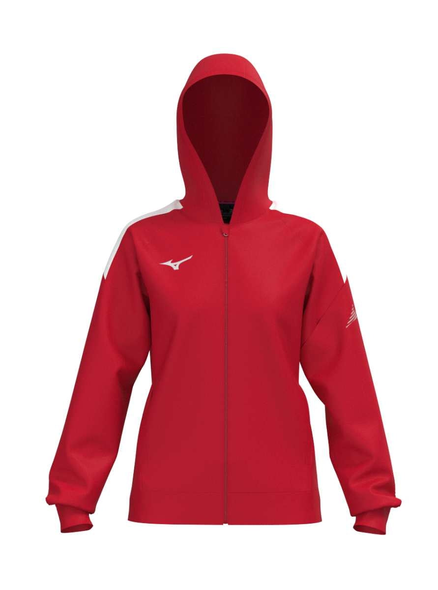 Mizuno MZNRB Track Jacket(W) / Red / 3XL – obrázek 1