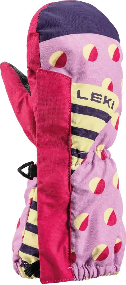 Leki Little Paw Mitt Long, orchid-berry-frozen yellow, 1.0 – obrázek 1