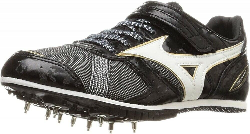 Mizuno FIELD GEO LJ-C/ Black / White / Gold/36.5/4.0 – obrázek 1