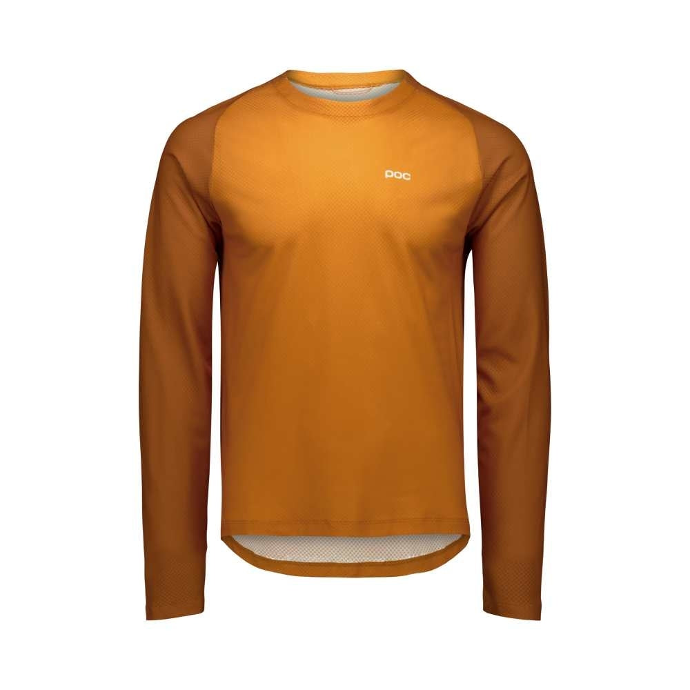 Poc M's Motion Air L/S Jersey Bauxite Brown SML – obrázek 1