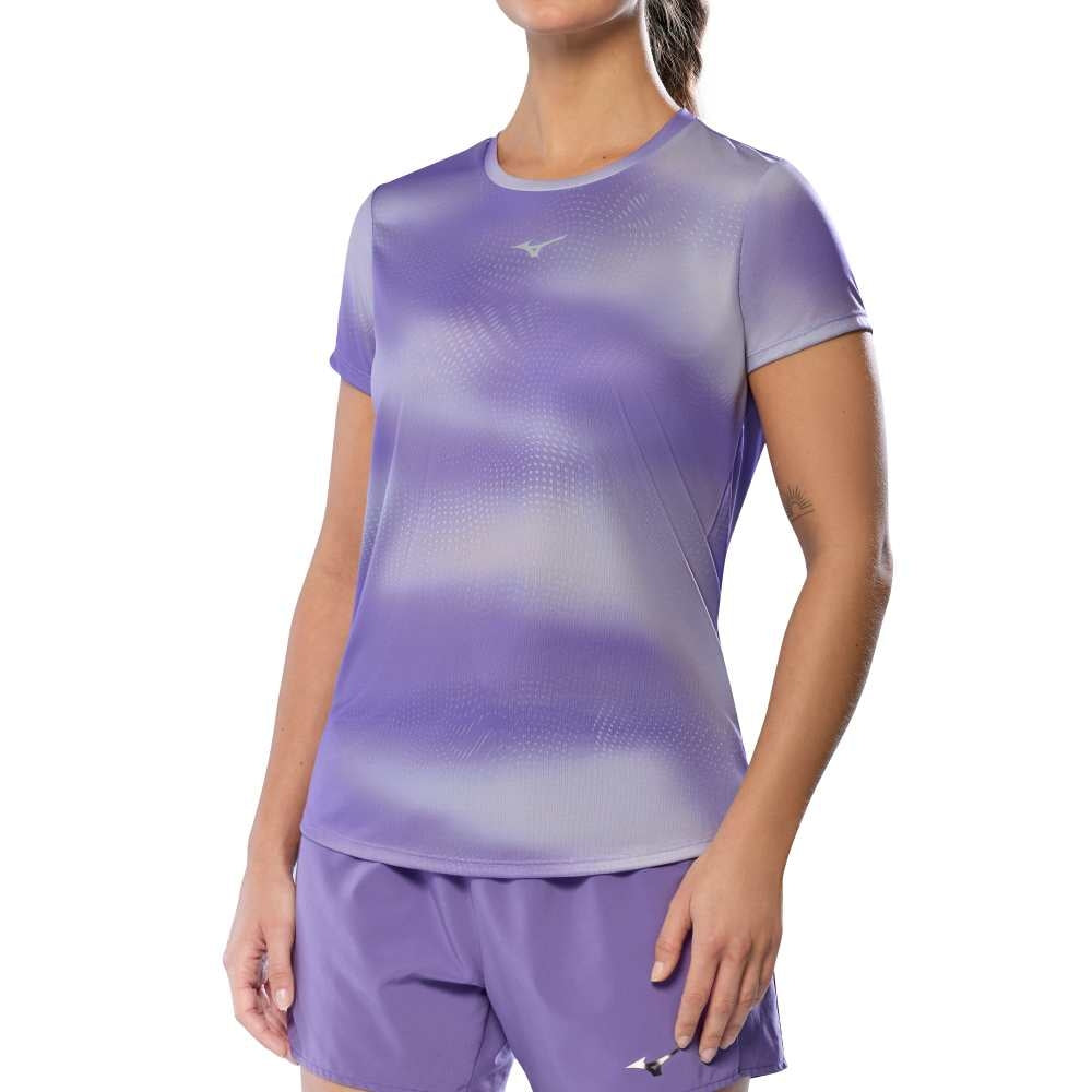 Mizuno Core Graphic tee (W) / Thistle / S – obrázek 1