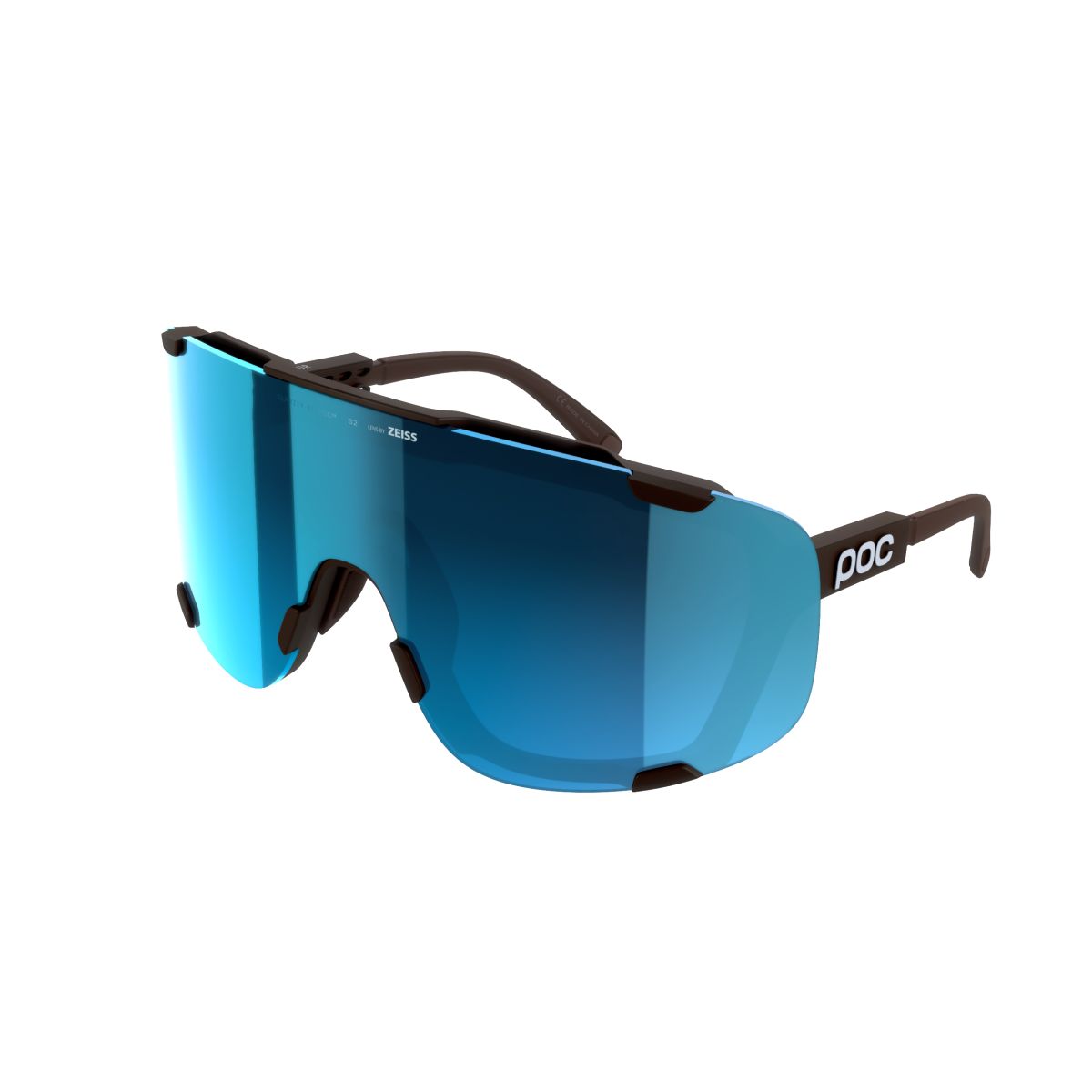 Poc Devour Bronzite Brown/Clarity Universal/Partly Sunny Turquoise ONE – obrázek 4
