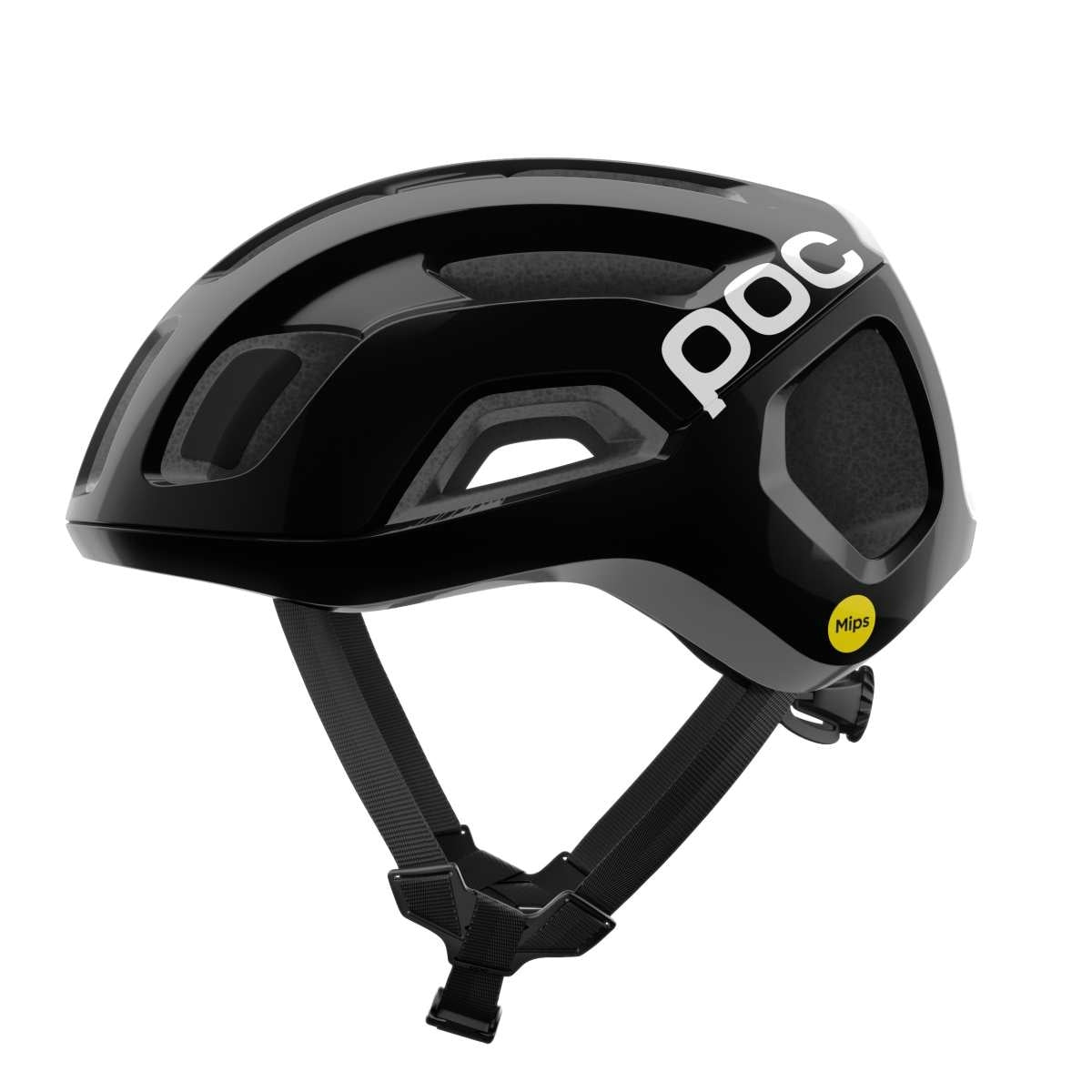 Poc Ventral Air MIPS Uranium Black Matt/Hydrogen White w. Logo MED – obrázek 1