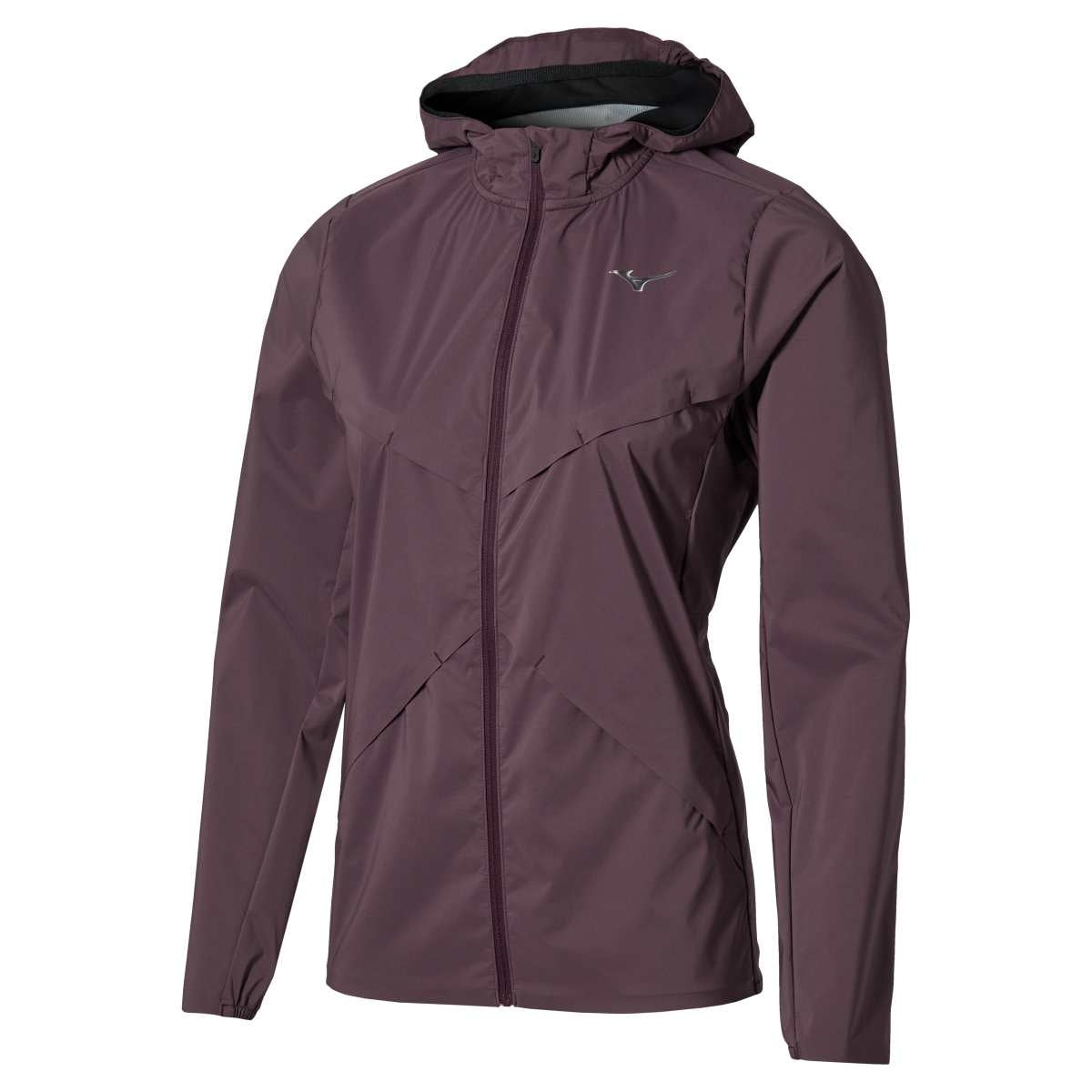 Mizuno Tech Thermal Charge Breath Thermo Hooded Jacket / Raisin / L – obrázek 1