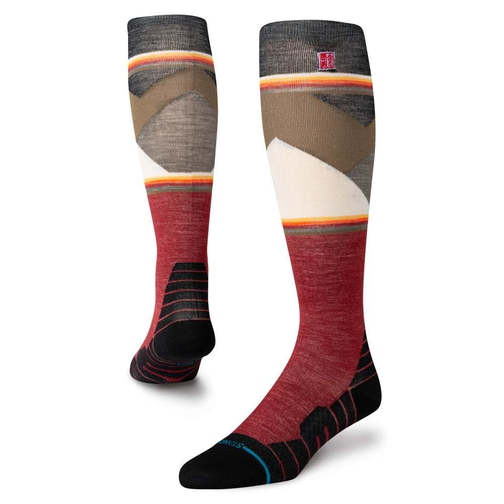 Stance JIMMY CHIN UL WOOL SNOW/RED/L – obrázek 1