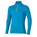 Mizuno Tech Thermal Charge Breath Thermo Half Zip Long Sleeve Tee / Blue Jewel / L – obrázek 1