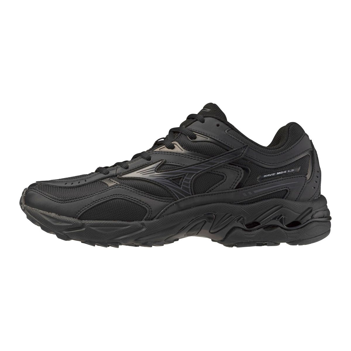 Mizuno WAVE MUSTANG LS “TECH” / Black/Iron Gate/Metallic Gray / 37.0/4.5 – obrázek 1