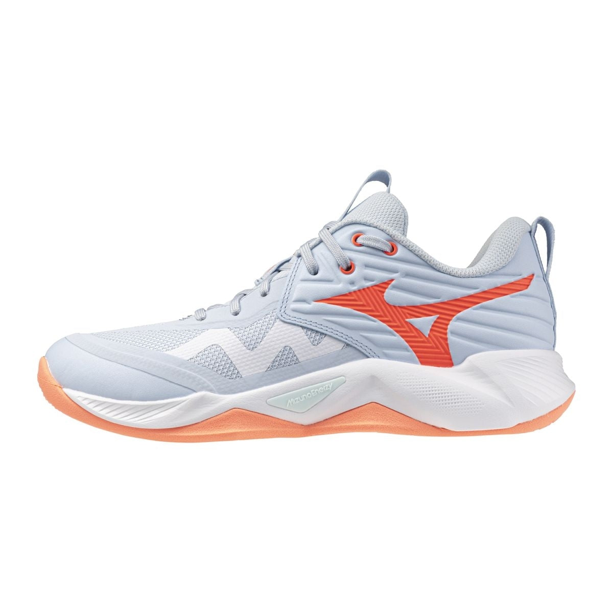 Mizuno WAVE MOMENTUM PRO / Blue Finch/Lava Orange/Flamingo Coral / 36.5/4.0 – obrázek 1
