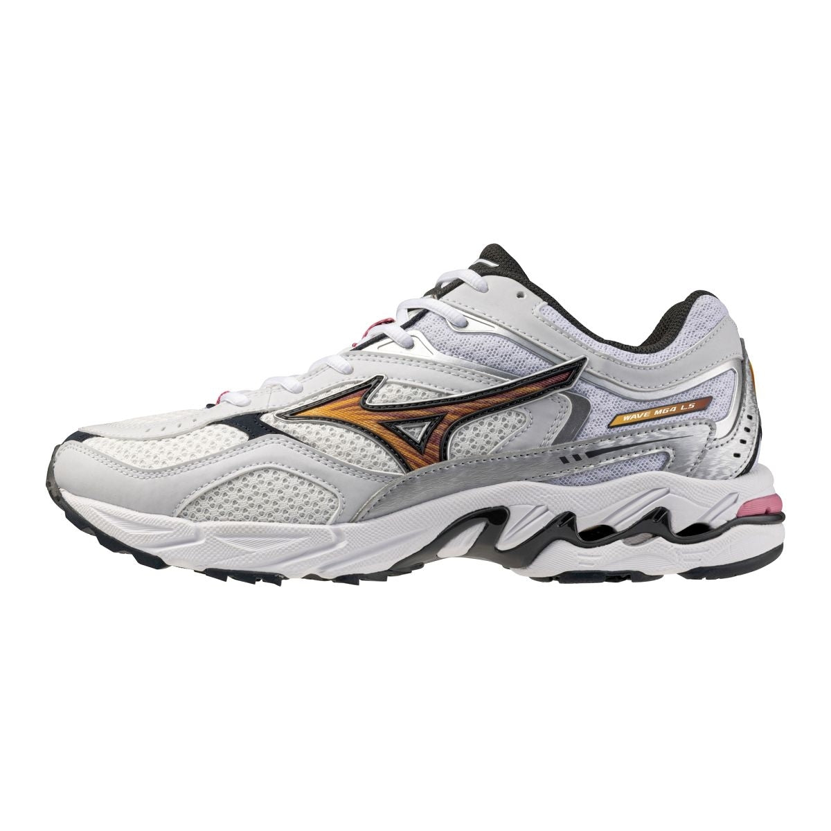Mizuno WAVE MUSTANG LS “OG” / White/Artisan's Gold/Galaxy Silver / 38.5/5.5 – obrázek 1