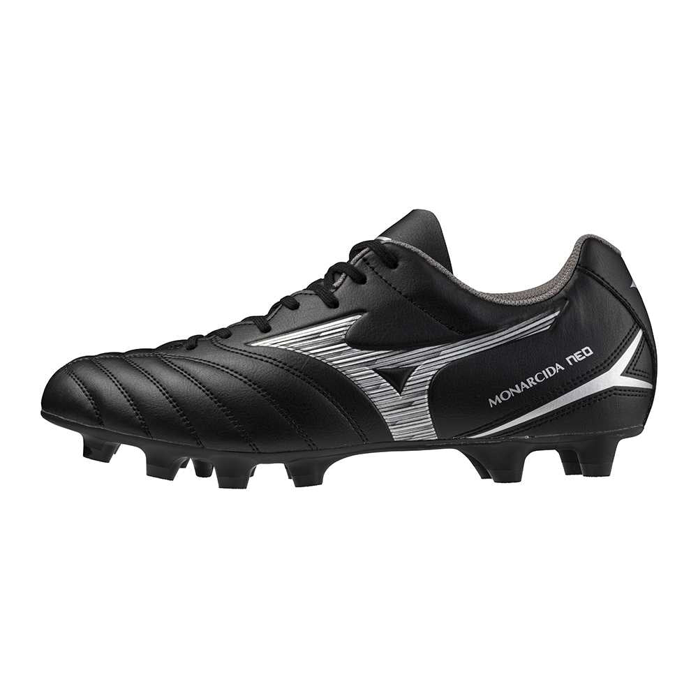 Mizuno MONARCIDA NEO III SELECT FG / Black/Silver / 38.5/5.5 – obrázek 1