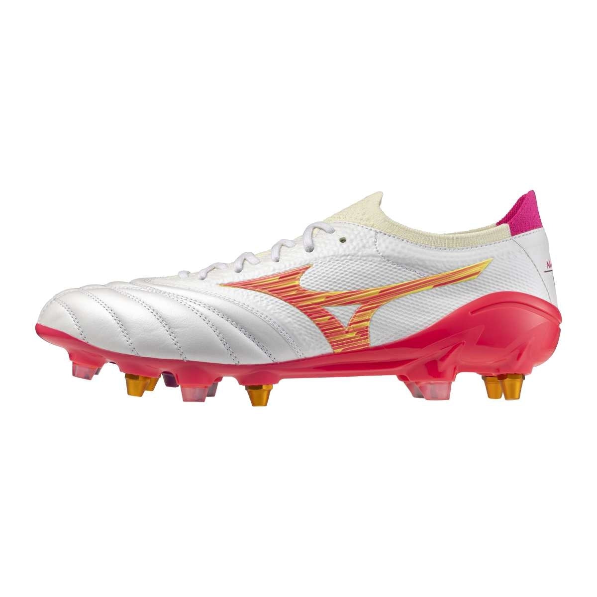 Mizuno MORELIA NEO IV Beta JAPAN MIX(U) / White/Pink Tetra/Fuchsia Purpl / 40.5/7.0 – obrázek 1