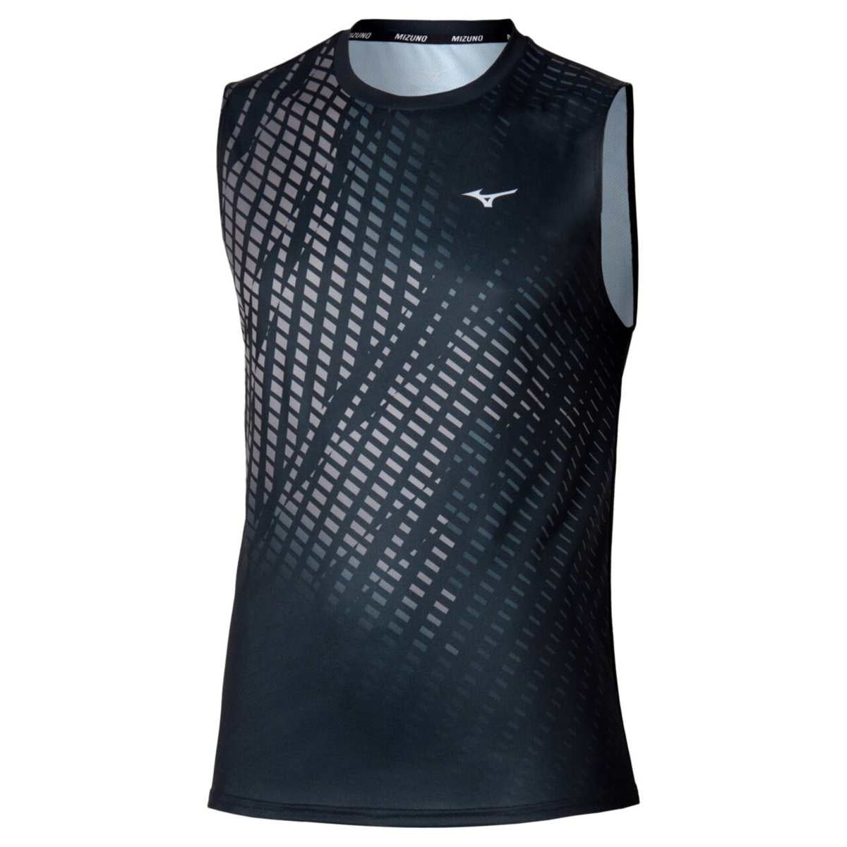 Mizuno Core Graphic Sleeveless / Black / Gray / S – obrázek 1