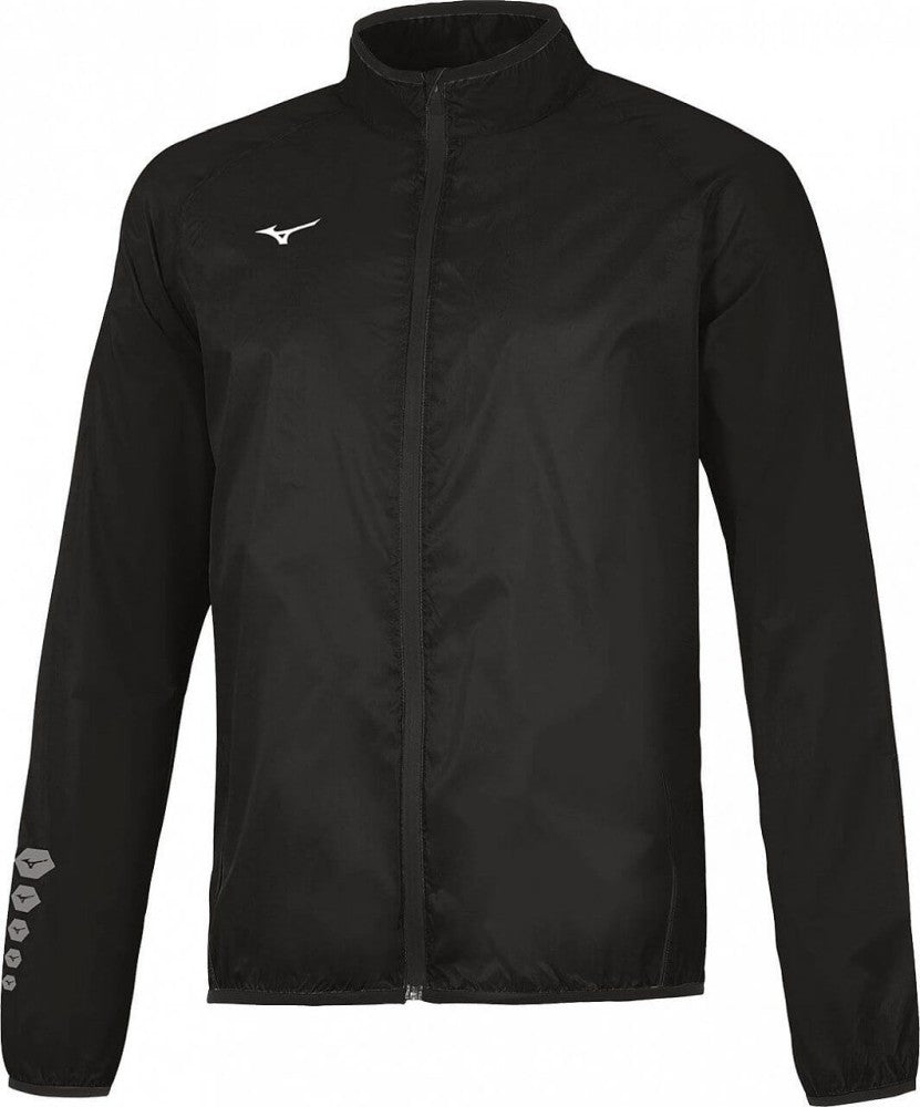Mizuno Authentic Rain Jacket/Black/Yellow Fluo/XXS – obrázek 1