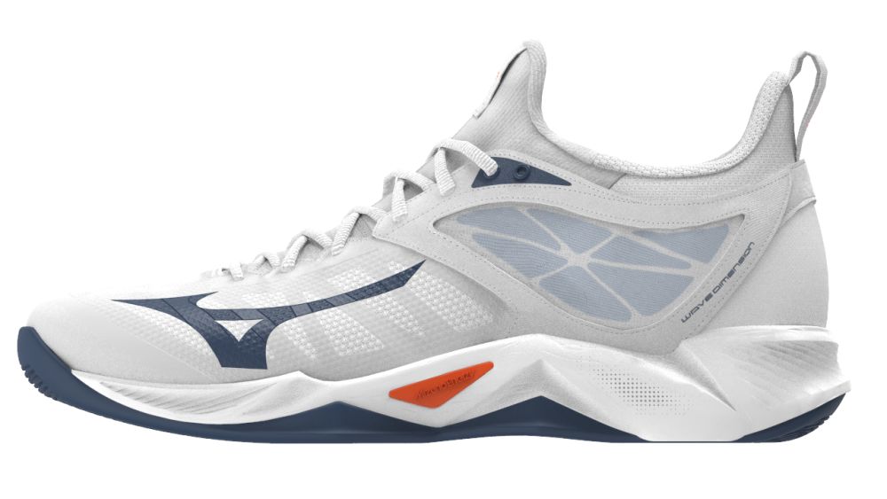 Mizuno WAVE DIMENSION / White / Dark Denim / Blue Jasper  / 50.0/14.0 – obrázek 1
