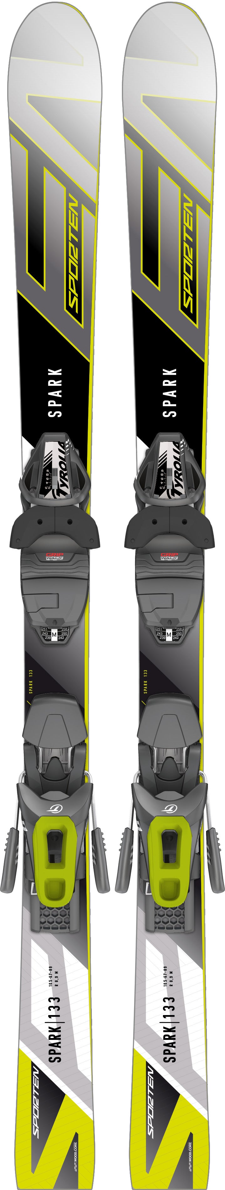 Sporten SPARK jr / set  + vázání SLR 9 GW (114242)  141 – obrázek 1