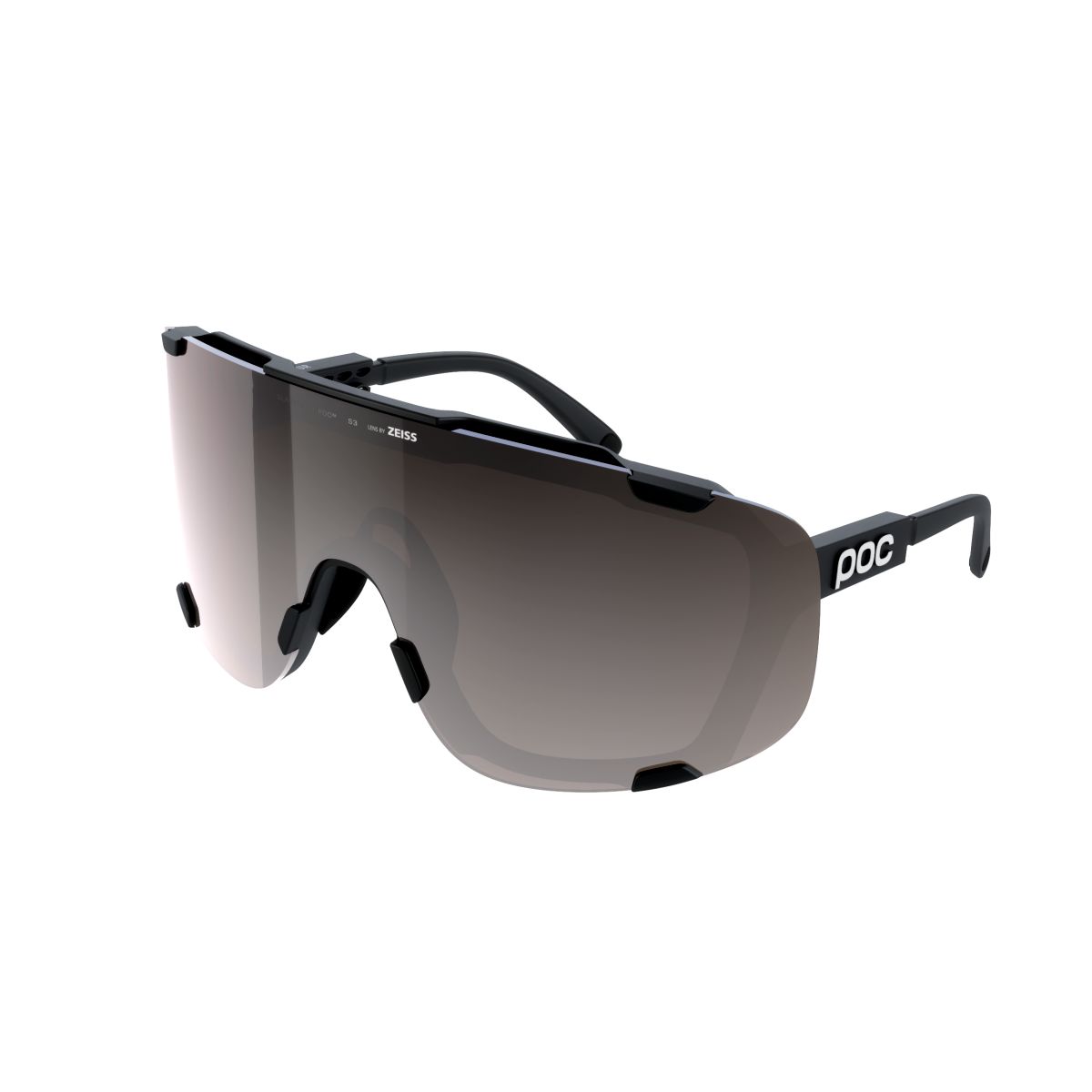 Poc Devour Uranium Black/Clarity Road/Sunny Silver ONE – obrázek 4