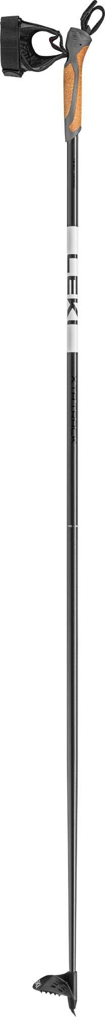 Leki XTA Track, dark anthracite-white-black, 120 cm – obrázek 1