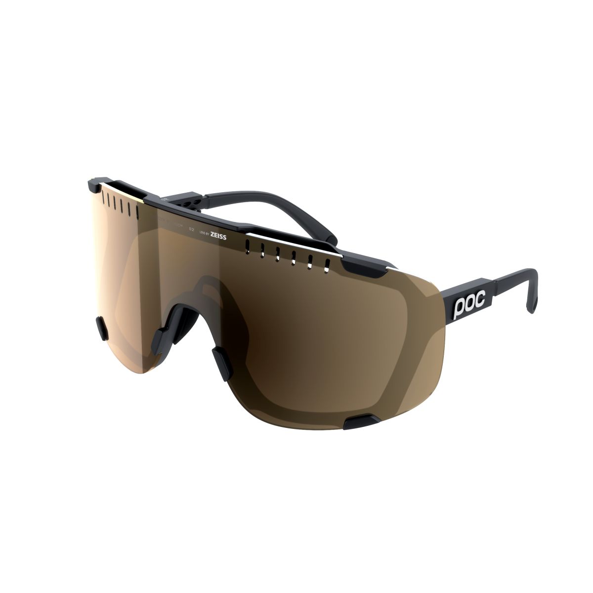 Poc Devour Uranium Black/Clarity Trail/Partly Sunny Silver ONE – obrázek 4