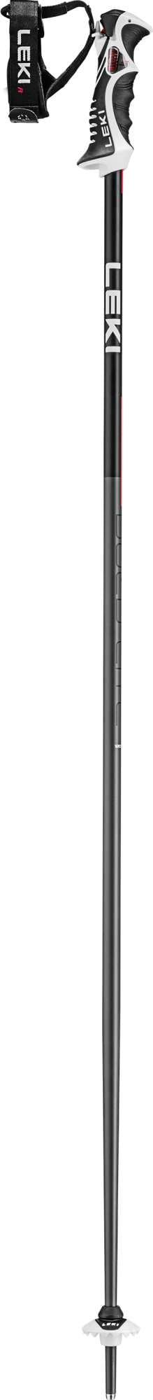 Leki Bold Lite S, dark anthracite-black-bright red, 110 cm – obrázek 1