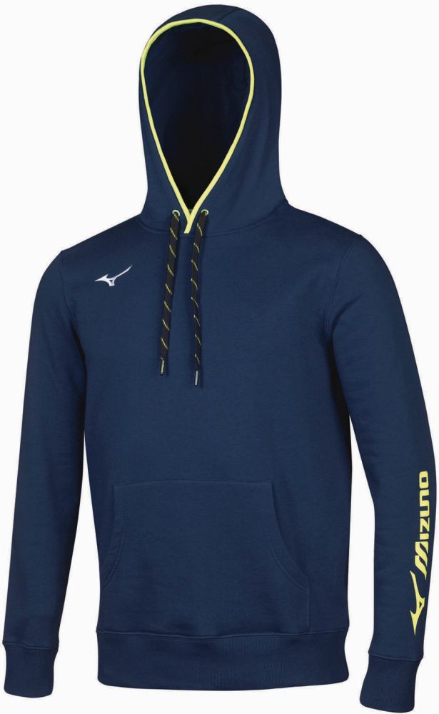 Mizuno Men Sweat Hoodie / Navy/S – obrázek 1
