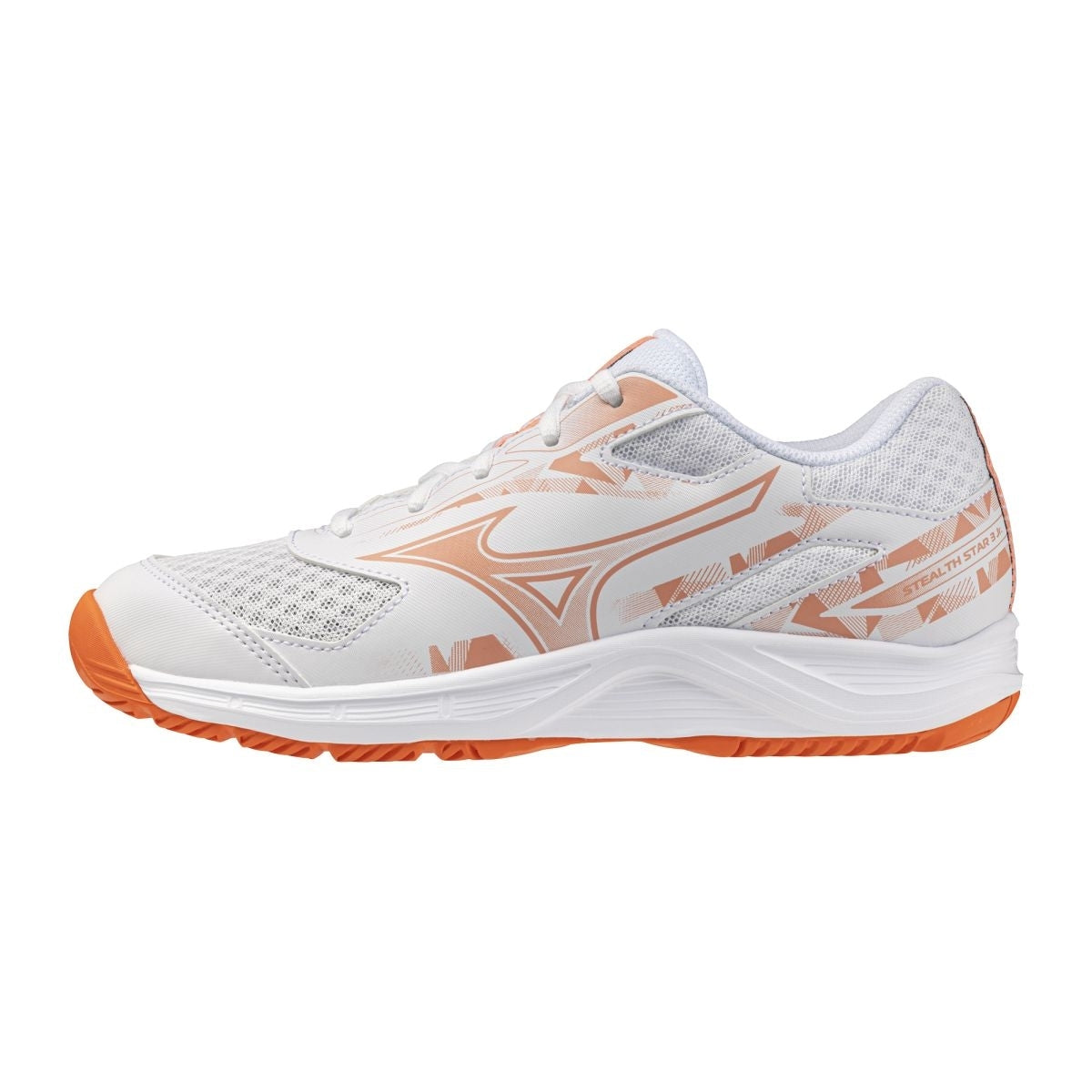 Mizuno STEALTH STAR 3 Jr. / White/Desert Flower / 34.0/2.0 – obrázek 1