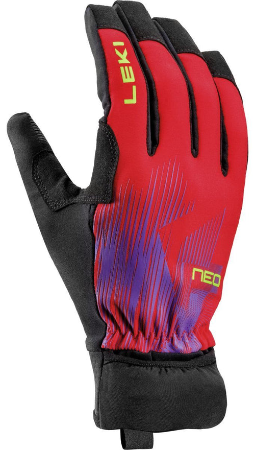 Leki Neotrail Storm, red-violet-neonyellow, 6.0 – obrázek 1