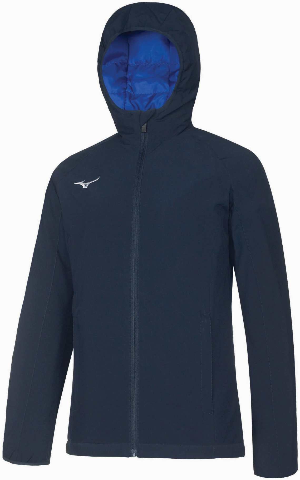Mizuno Padded Jacket/Navy/White/XS – obrázek 1