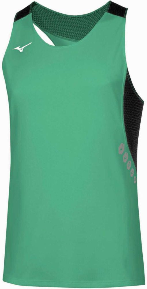 Mizuno Premium JPN Singlet / Green/Black / XS – obrázek 1