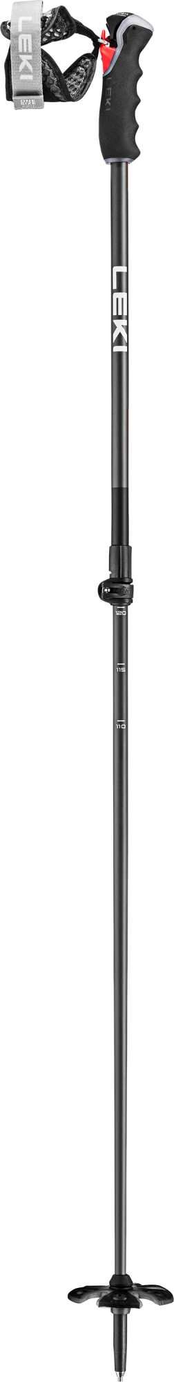 Leki Peak Vario 3D, black-dark anthracite-orange, 110 - 140 cm – obrázek 1