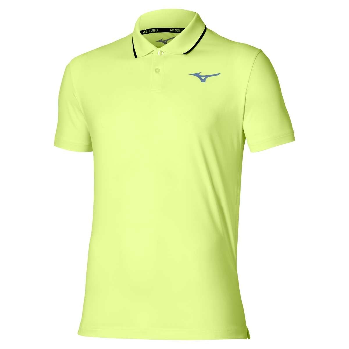 Mizuno Tennis Short Sleeve Polo / Lime Pulp / L – obrázek 1