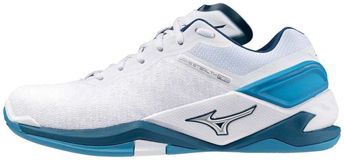 Mizuno WAVE STEALTH NEO / White/Sailor Blue/Silver / 51.0/15.0 – obrázek 1