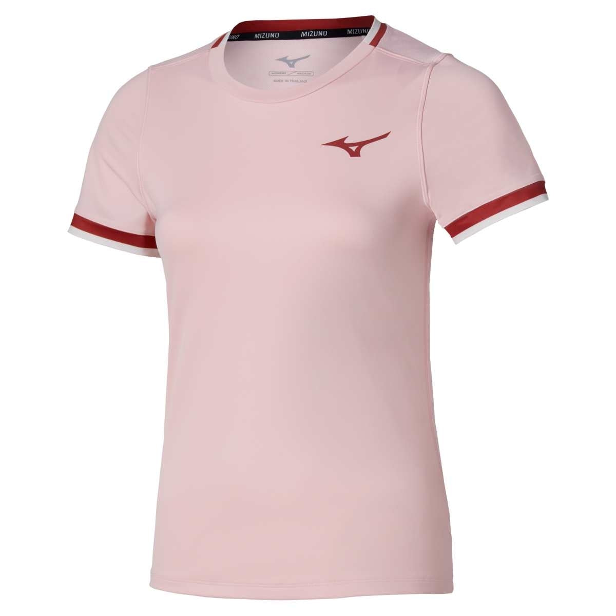 Mizuno Stargazer Short Sleeve Tee  / Pinkesque / XS – obrázek 1