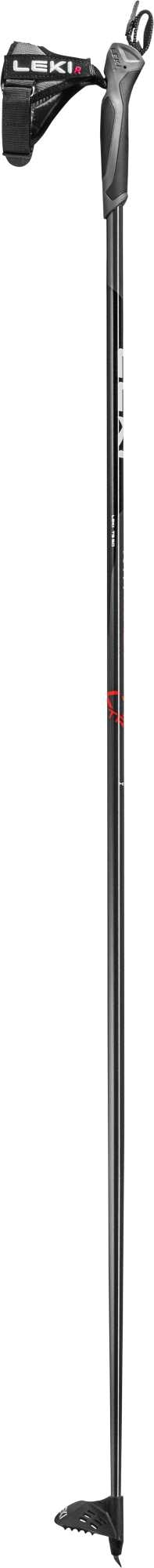 Leki XTA Track, dark anthracite-white-bright red, 120 – obrázek 1