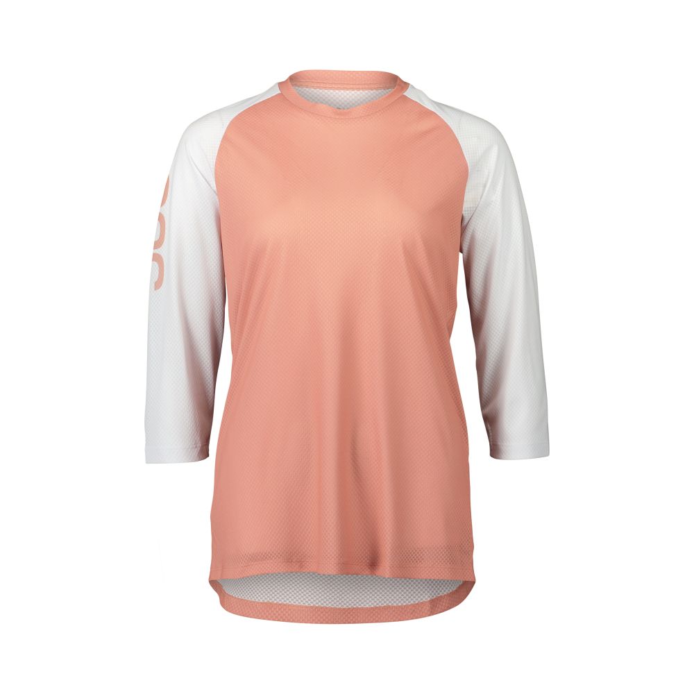 Poc W's MTB Pure 3/4 Jersey Rock Salt/Hydrogen White XSM – obrázek 1