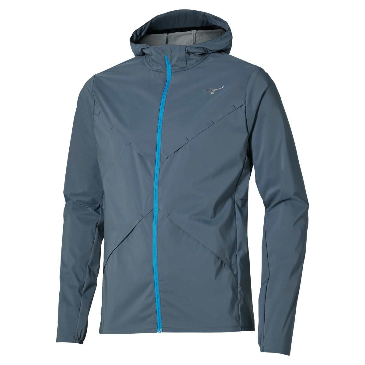 Mizuno Tech Thermal Charge Breath Thermo Hooded Jacket / Dark Slate / L – obrázek 1