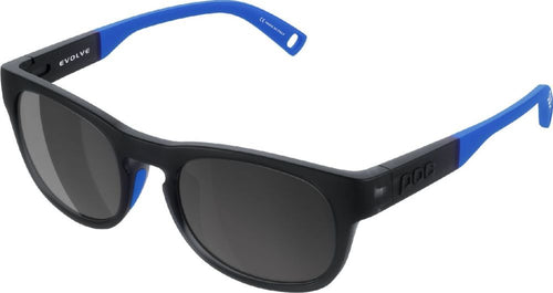 Poc Evolve Uranium Black/Fluorescent Blue EQG – obrázek 1