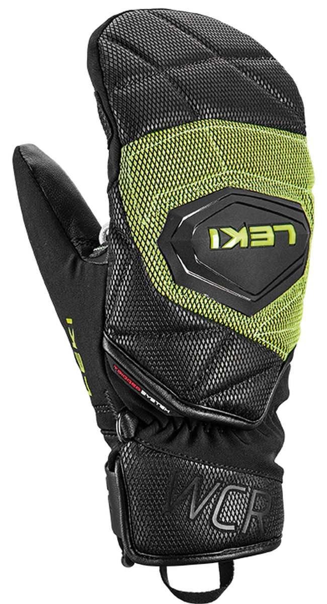 Leki WCR Coach 3D Junior Mitt, black-ice lemon, 4.0 – obrázek 1