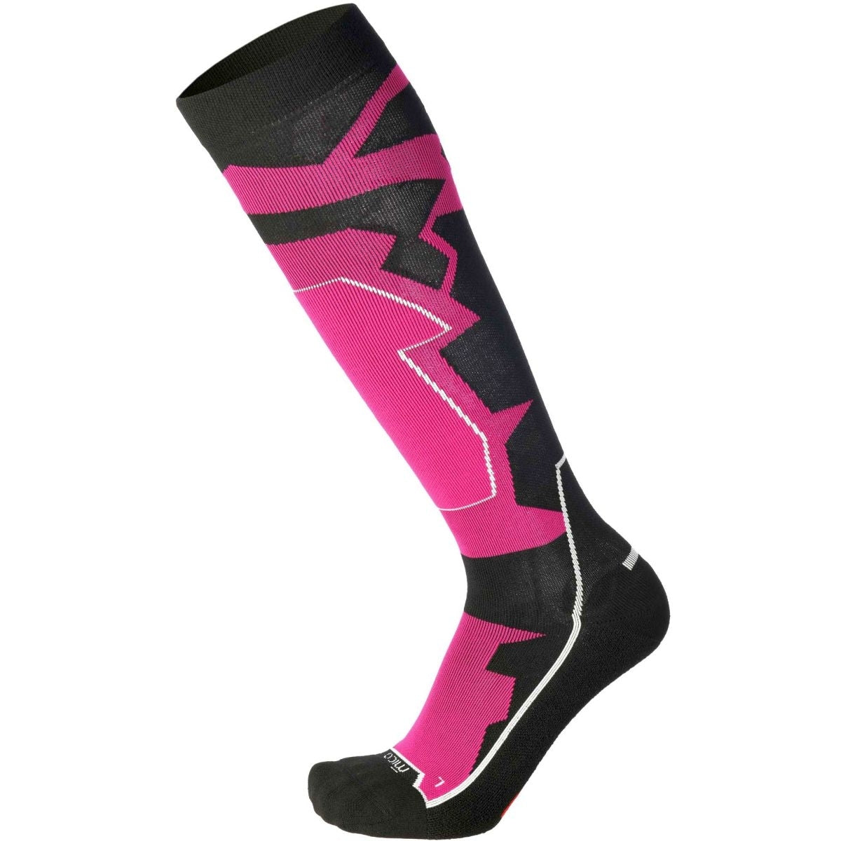 Mico CALZA SKI TOURING MEDIUM W. WARM CONTROL, NERO/FUCSIA, S – obrázek 1