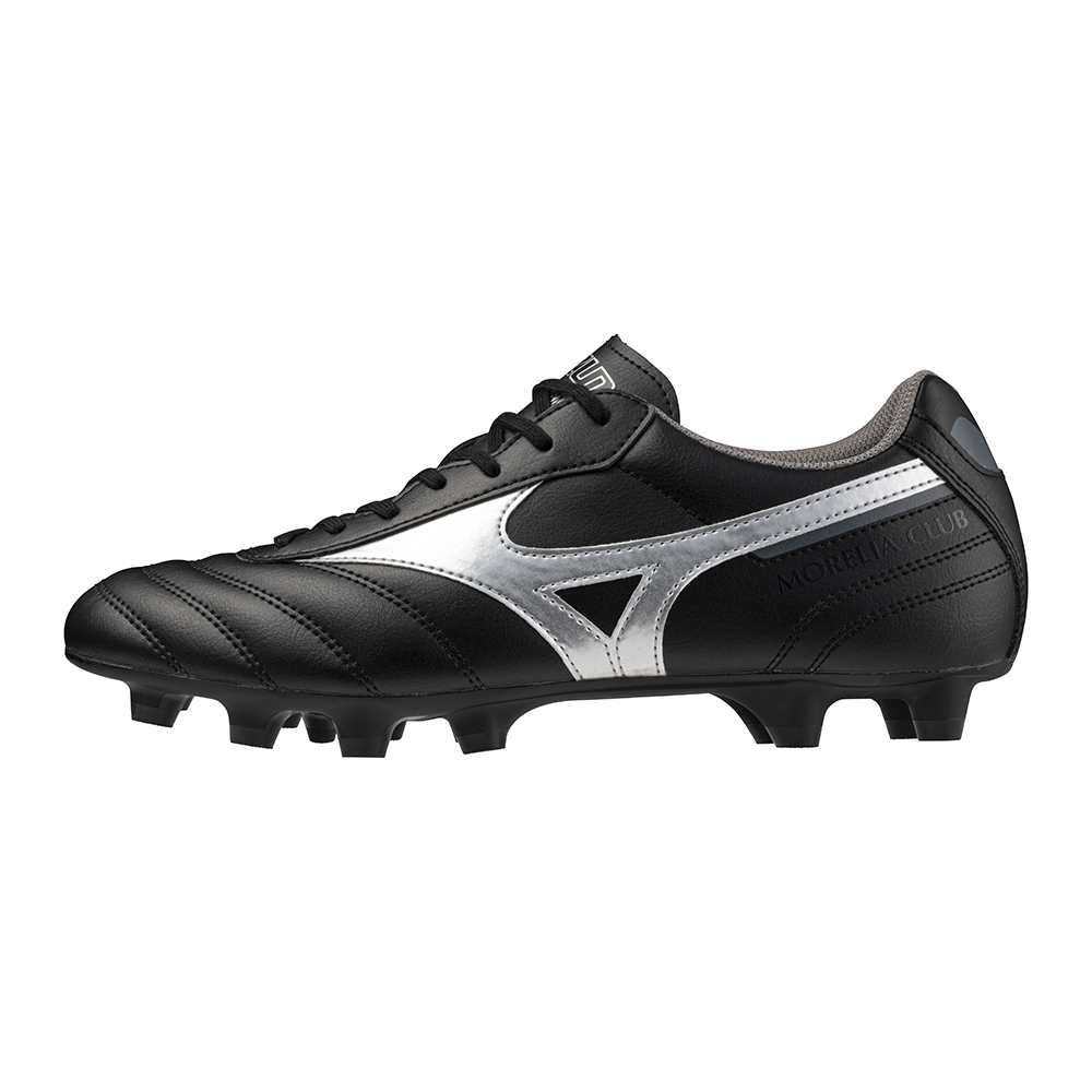 Mizuno MORELIA II CLUB FG  / Black/Galaxy Silver/Dark Shadow / 39.0/6.0 – obrázek 1