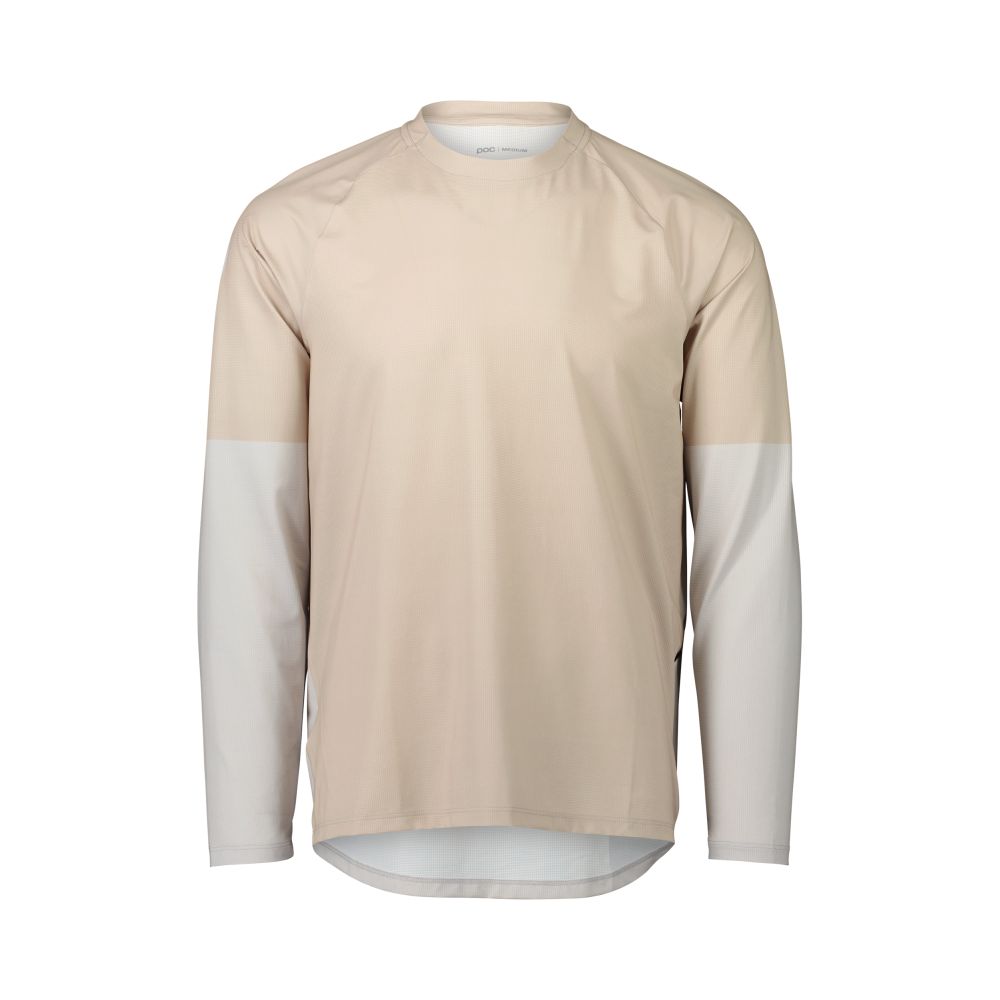 Poc M's Essential MTB LS Jersey Light Sandstone Beige MED – obrázek 1