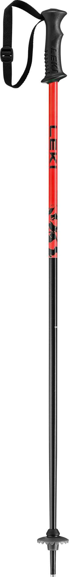 Leki Rider, black-bright red, 70 cm – obrázek 1
