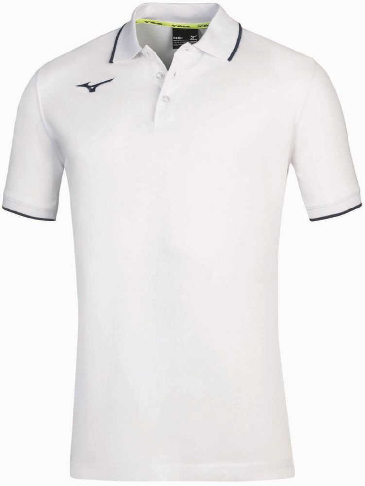 Mizuno Men Mizuno Polo/White/Navy/XXL – obrázek 1