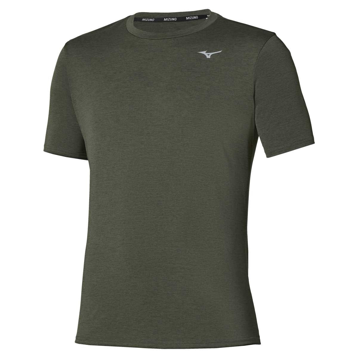 Mizuno Core Impulse Short Sleeve Tee / Forest Night / L – obrázek 1