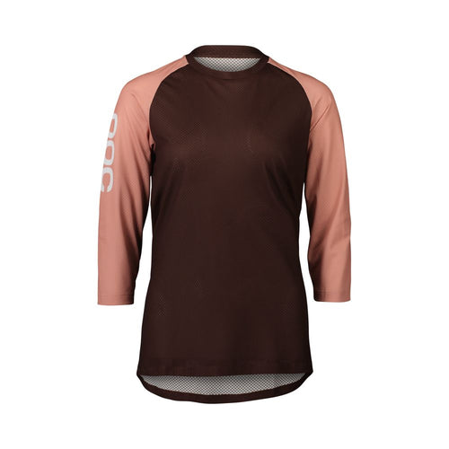 Poc W's MTB Pure 3/4 Jersey Axinite Brown/Rock Salt XSM – obrázek 1