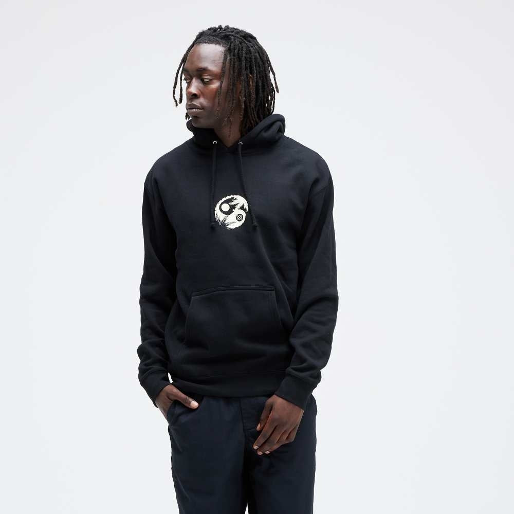 Stance OPPOSITES HOODIE/BLK/M – obrázek 1
