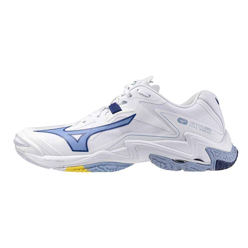 Mizuno WAVE LIGHTNING Z8(U) / White/BellwetherBlue/BelAirBlu / 51.0/15.0 – obrázek 1