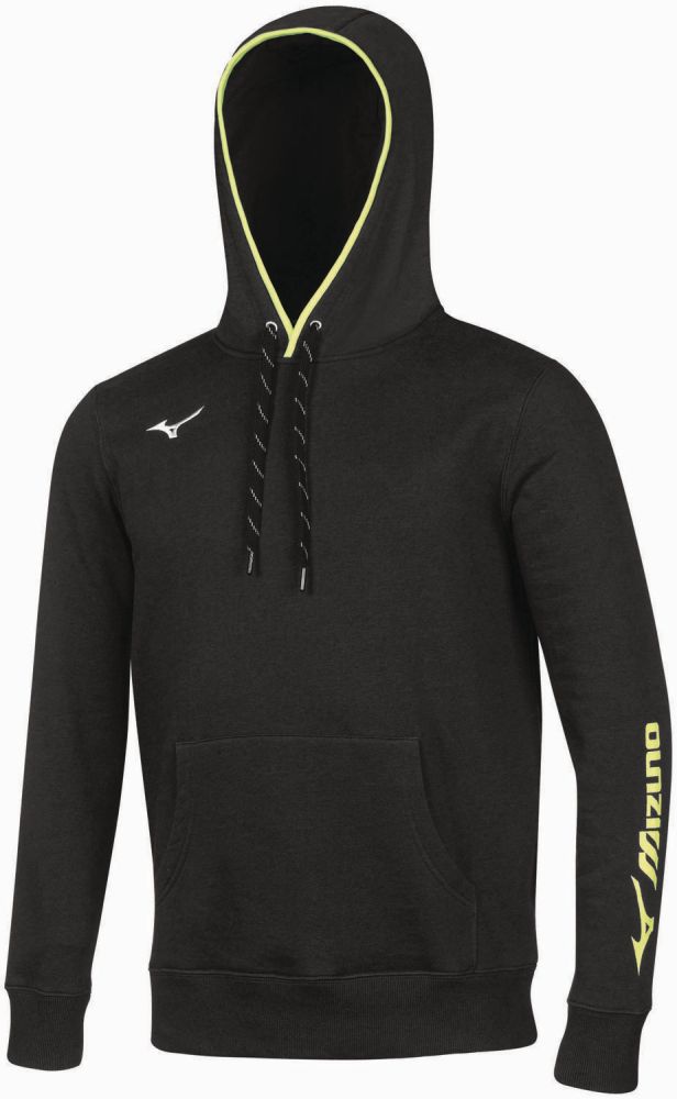 Mizuno Men Sweat Hoodie/Black/4XL – obrázek 1