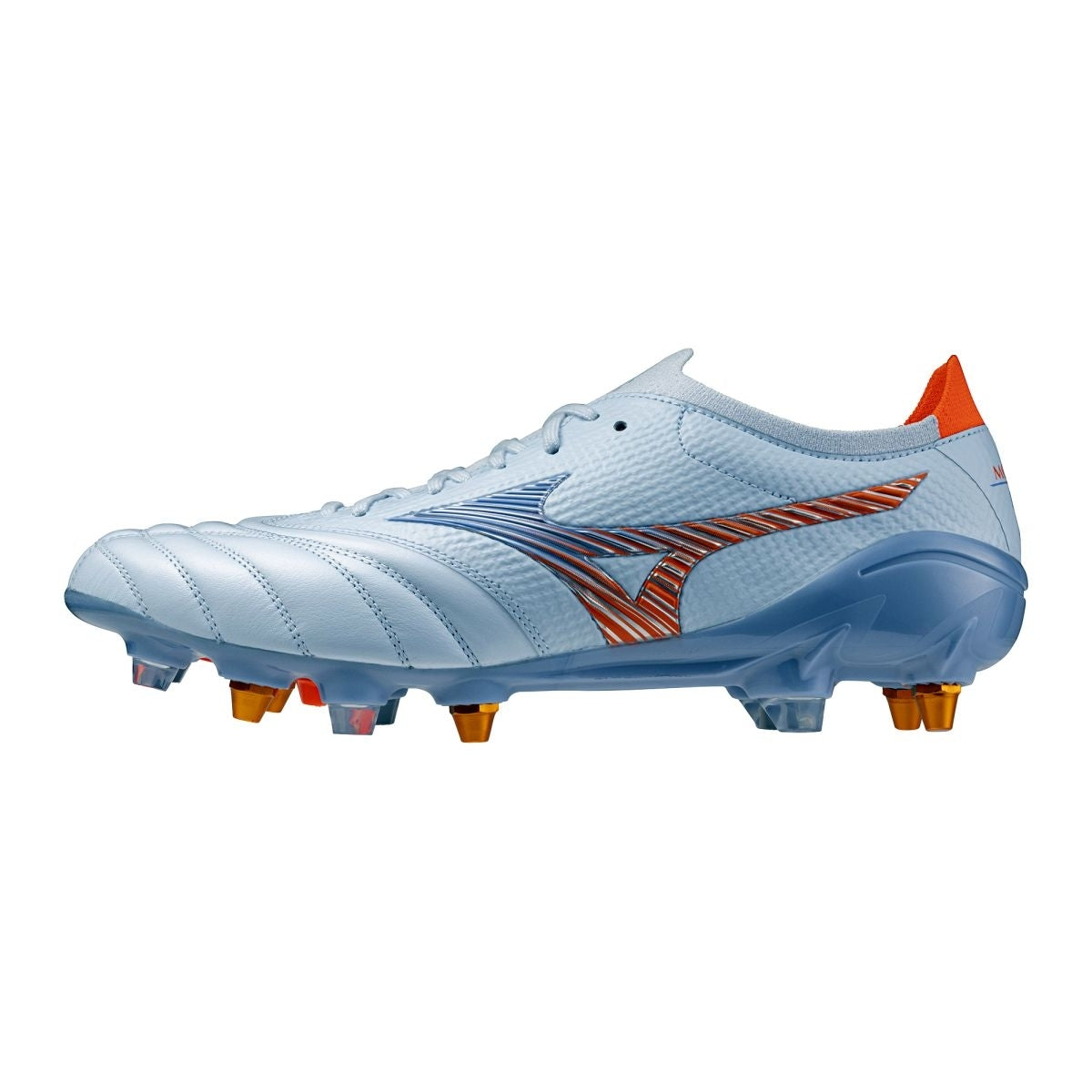 Mizuno MORELIA NEO V ? JAPAN MIX / Blue Finch/Cornflower Blue/Lava Orange / 40.5/7.0 – obrázek 1