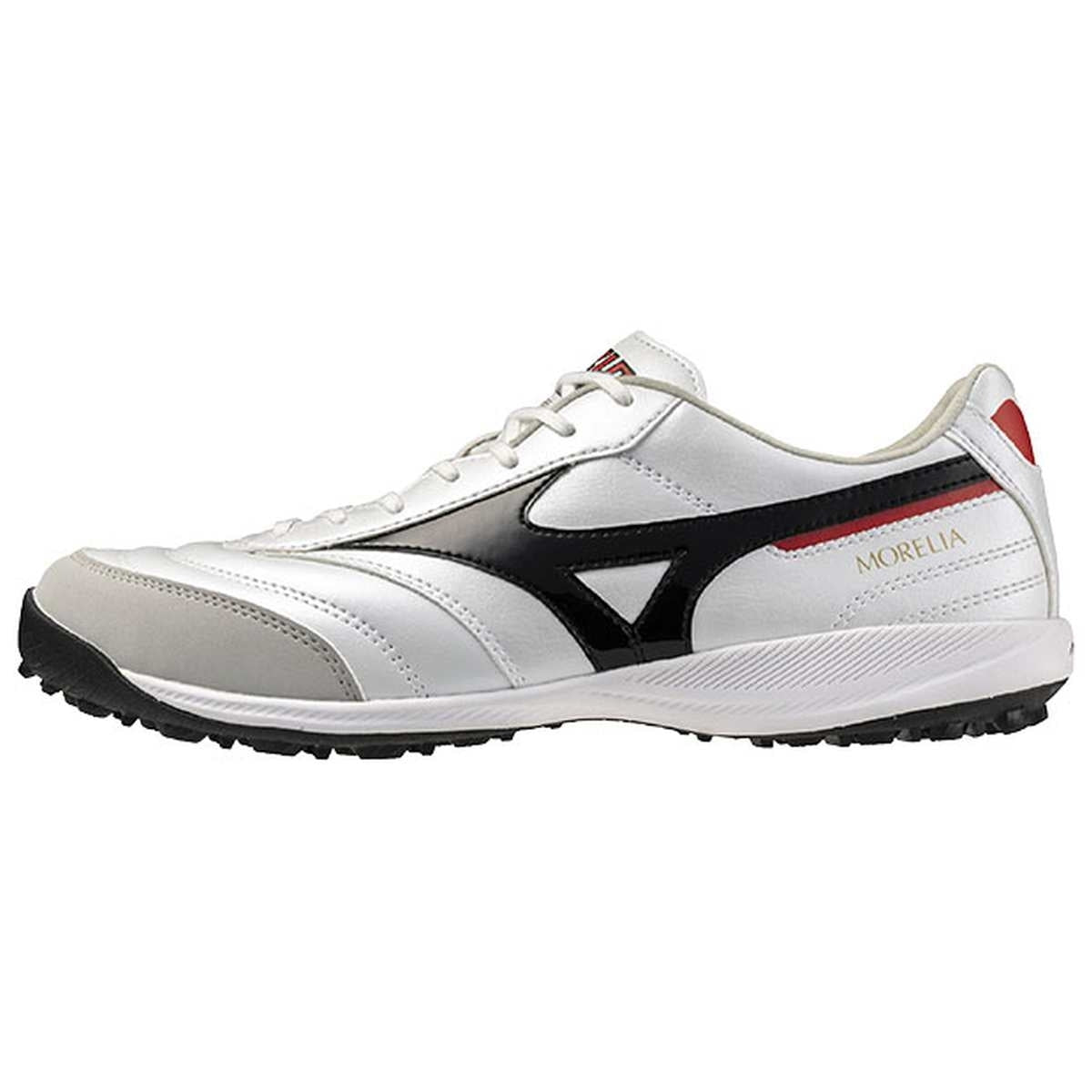 Mizuno MORELIA SALA PRO TF(U) / White/Black/Chinese Red / 40.0/6.5 – obrázek 1